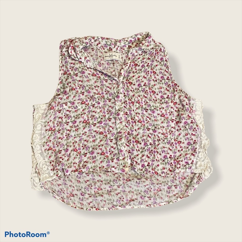 ~Abercrombie & Fitch flower tank~